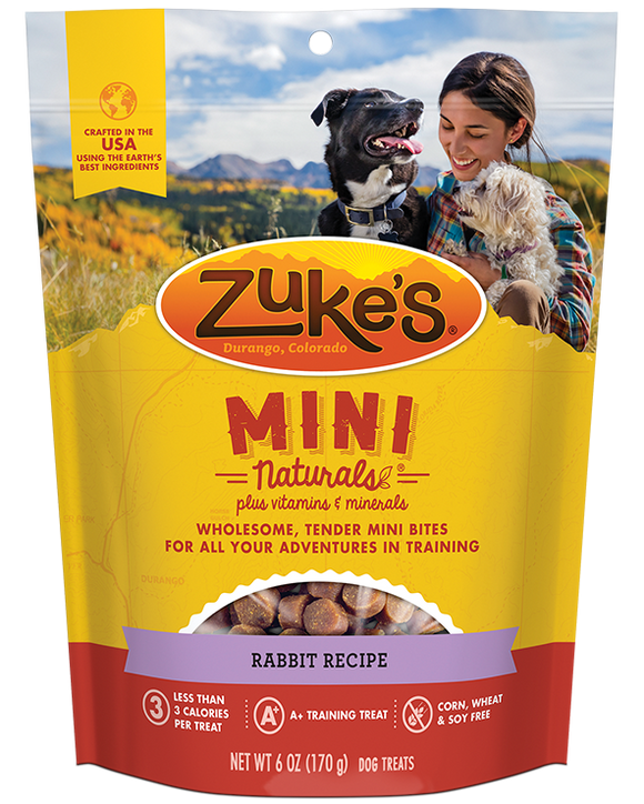 Zuke's - Mini Naturals Rabbit Recipe Dog Treats