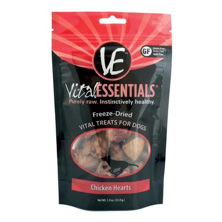 Vital Essentials Chicken Hearts Freeze Dried Treats