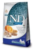 Farmina Cod, Spelt Oats & Orange Adult Mini Dry Dog Food (Item #8010276036599)