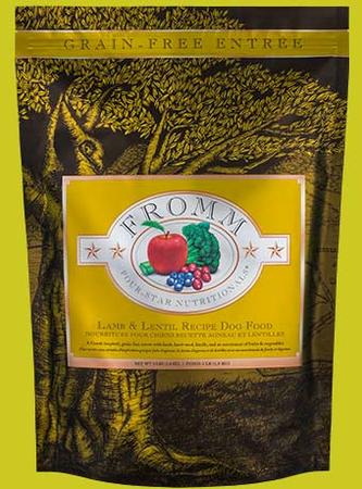 Fromm Four-Star Grain-Free Lamb & Lentil Dry Dog Food