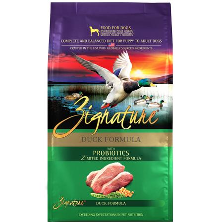 Zignature Duck Formula Dry Dog Food