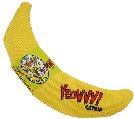 Yeowww! Catnip Banana