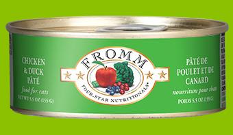 Fromm Four Star Chicken & Duck Pate for Cats