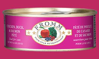 Fromm Four Star Chicken, Duck & Salmon Pate for Cats
