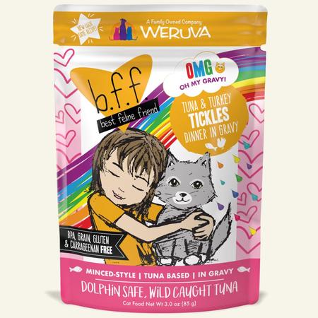 BFF OMG Tuna and Turkey Tickles Dinner in Gravy