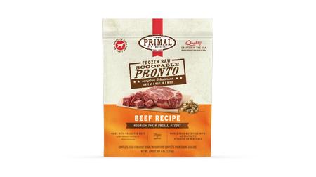Primal Beef Pronto Bites Frozen Raw Dog Food