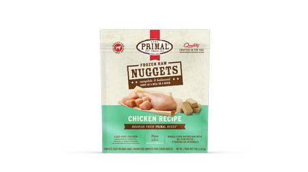 Primal Chicken Nuggets Frozen Raw Dog Food