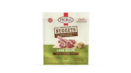 Primal Lamb Nuggets Frozen Raw Dog Food