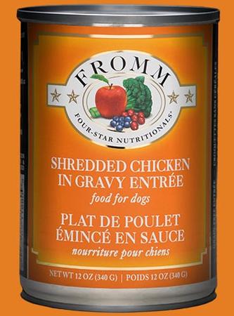 Fromm Four-Star Shredded Chicken & Gravy