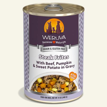 Weruva Steak Frites Canned Dog Food