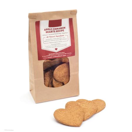 Apple Cinnamon Heart Treats