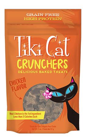 Tiki Cat Crunchers Chicken Baked Treats