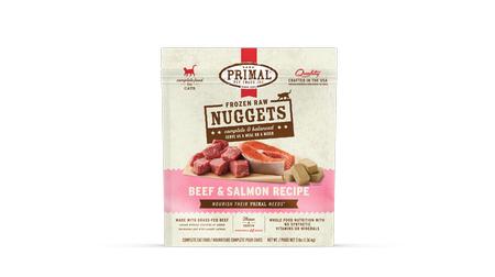 Primal Raw Beef and Salmon Formula for Cats