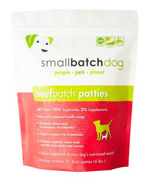 Smallbatch Beef Patties Raw Dog Food
