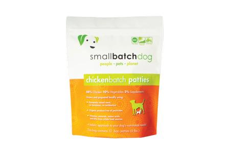 Smallbatch Chicken Patties Frozen Raw Dog Food