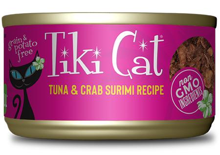Tiki Cat Lanai Grill Tuna in Crab Surimi Recipe for Cats
