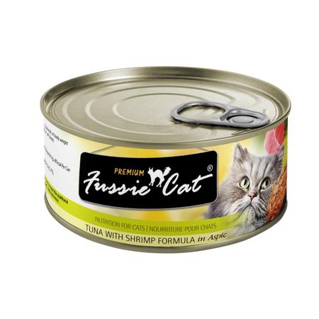 Fussie Cat Tuna with Shrimp Formula