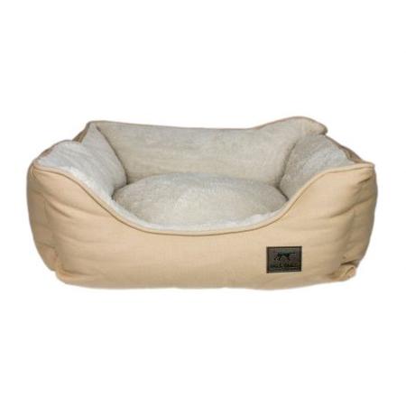 Tall Tails Bolster Bed - Khaki