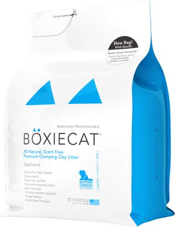 Boxiecat Scent-Free Premium Clumping Clay Cat Litter