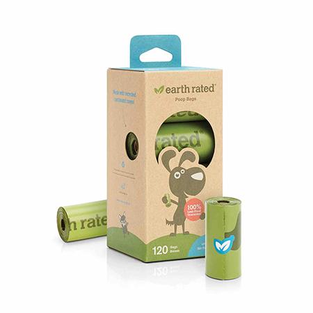 Earth Rated Poop Bags - 8 Rolls (120 ct)