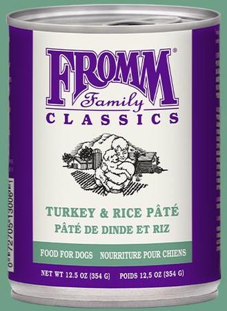 Fromm Classic Turkey & Rice Pate Dog Food