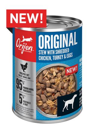 Orijen Original Stew Recipe with Chicken, Turkey & Eggs