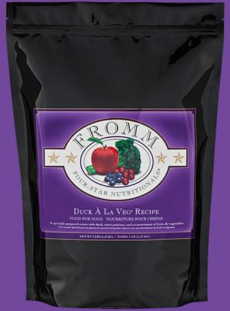 Fromm Four Star Duck A La Veg Dry Dog Food