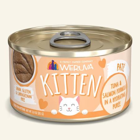 Weruva Kitten Tuna & Salmon Formula in a Hydrating Puree 