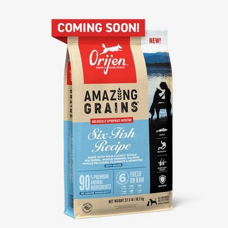 Orijen Amazing Grains Six Fish Dog Food