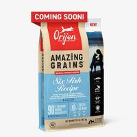 Orijen Amazing Grains Six Fish Dog Food (Item #064992720353)