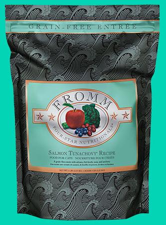 Fromm Four Star Salmon Tunachovy Grain Free Dry Food for Cats