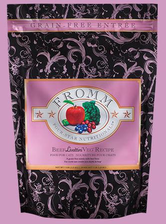 Fromm Four Star Beef Livattini Grain Free Dry Food for Cats