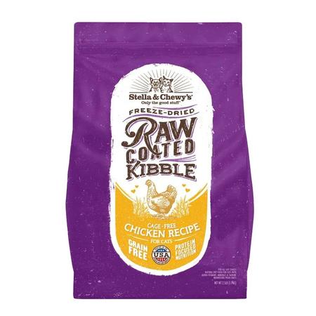 Stella & Chewy's Raw Coated Kibble Cage-Free Chicken Recipe Dry Cat Food