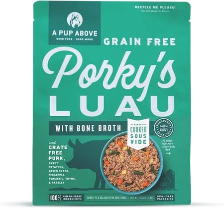 A Pup Above Porky's Luau Gently Cooked Dog Food