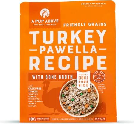 A Pup Above Turkey Pawella Gently Cooked Dog Food