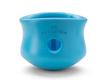 West Paw Toppl Dog Toy - Large - Aqua