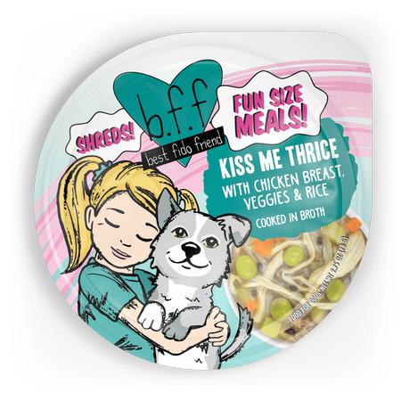 Weruva BFF Kiss Me Thrice Chicken Breast, Veggies and Rice Dog Food