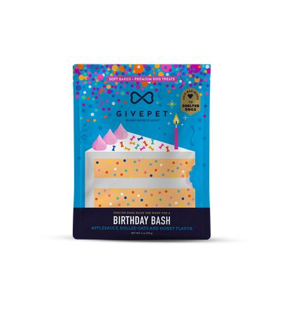 GivePet Birthday Bash Soft Baked Dog Treats