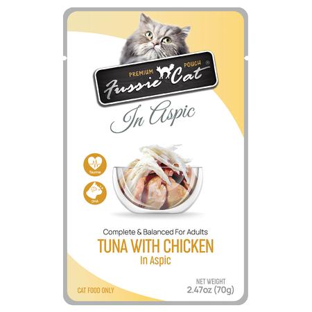 Fussie Cat Tuna with Chicken in Aspic
