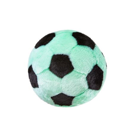 Fluff & Tuff Squeakerless Soccer Ball Dog Toy