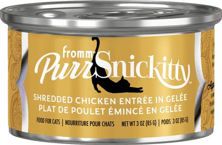 Fromm PurrSnickitty Shredded Chicken Entree in Gelee Cat Food