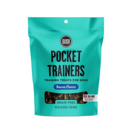 Bixbi Pocket Trainers Bacon Dog Treats