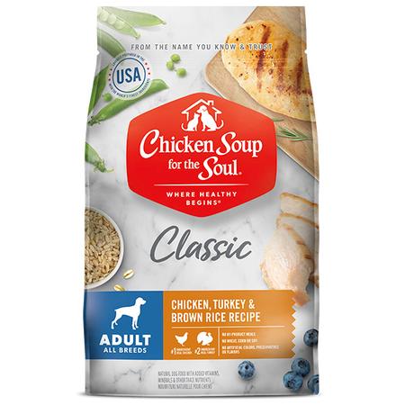 Chicken Soup for the Soul Classic Adult Dry Dog Food - Chicken, Turkey & Brown Rice