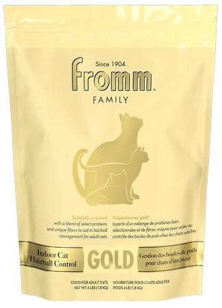 Fromm Gold Indoor Cat Hairball Control Dry Cat Food