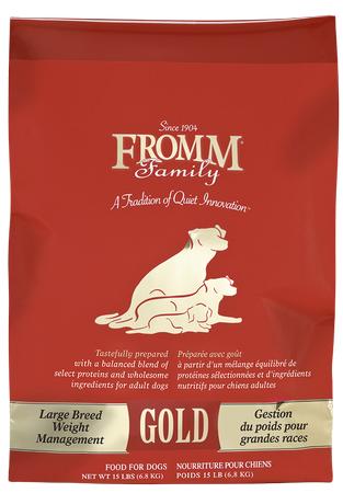 Fromm Gold Large Breed Weight Management Dry Dog Food