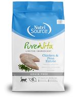 Nutrisource Pure Vita Grain Free Chicken & Peas Dry Cat Food (Item #073893173045)