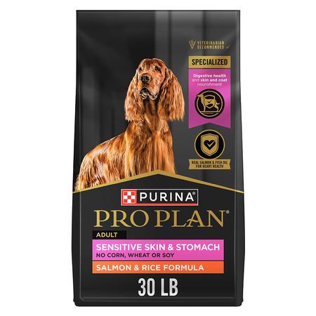 Purina Pro Plan Sensitive Skin & Stomach Salmon & Rice Dry Dog Food