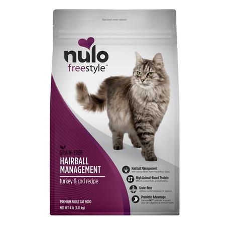 Nulo FreeStyle Hairball Control Turkey & Cod Dry Cat Food
