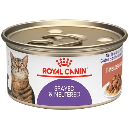 Royal Canin Spayed/Neutered Thin Slices in Gravy Cat Wet Food