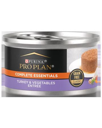 Pro Plan Complete Essentials Turkey & Vegetable Entrée Grain Free Wet Cat Food